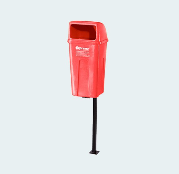 SPLB 50L Pole Mounted Litter Bins